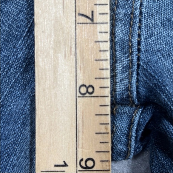 Vintage Y2K Bebe Maxi Cargo Jeans Womens Small Blue Stretch Denim Grunge Pockets - Picture 10 of 15